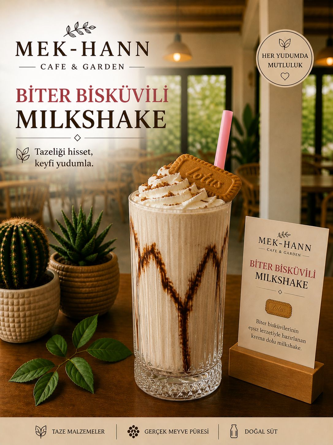 MİLKSHAKE BİTTER BİSKÜVİLİ