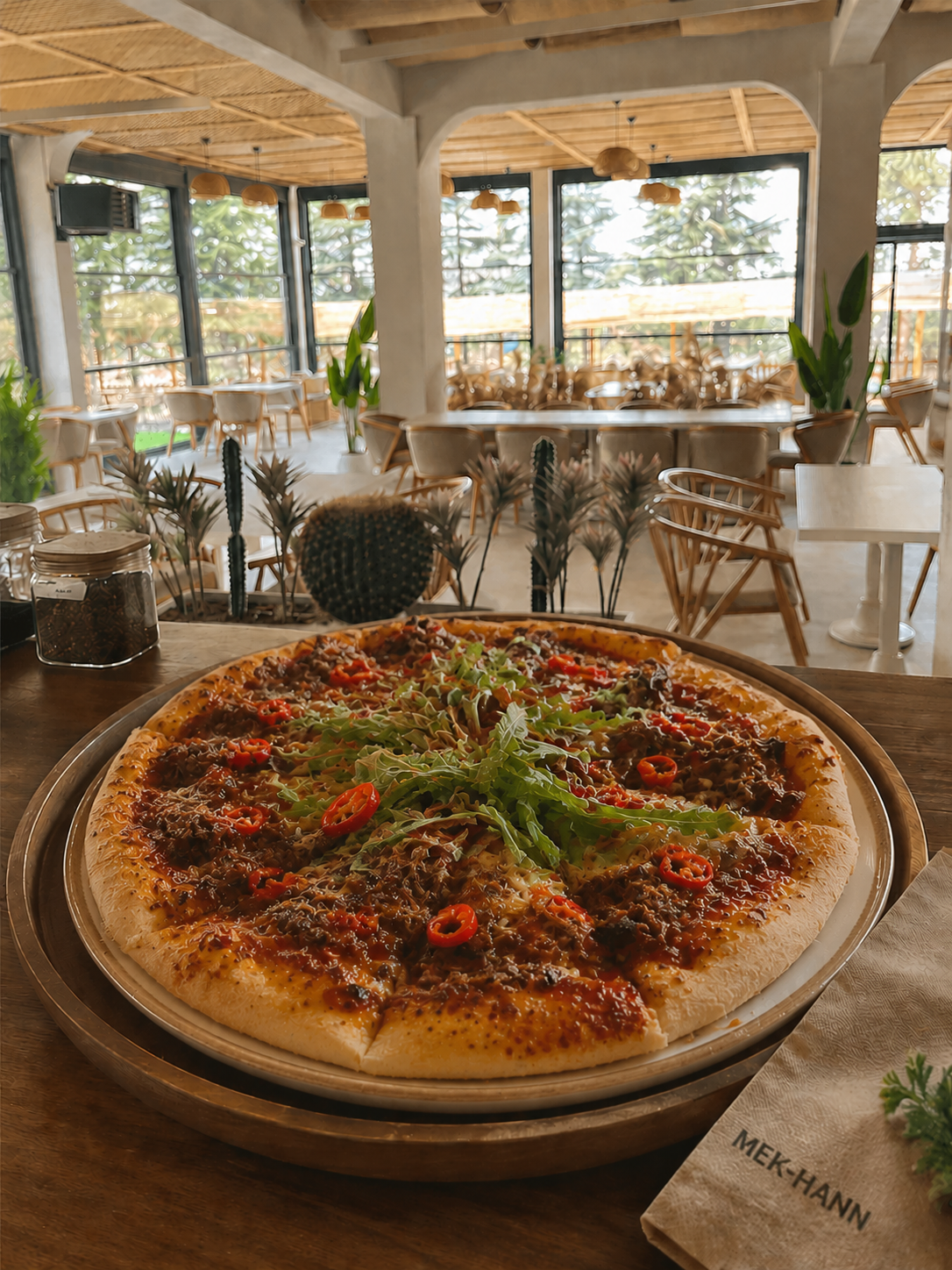 CHİLİ ET  PİZZA