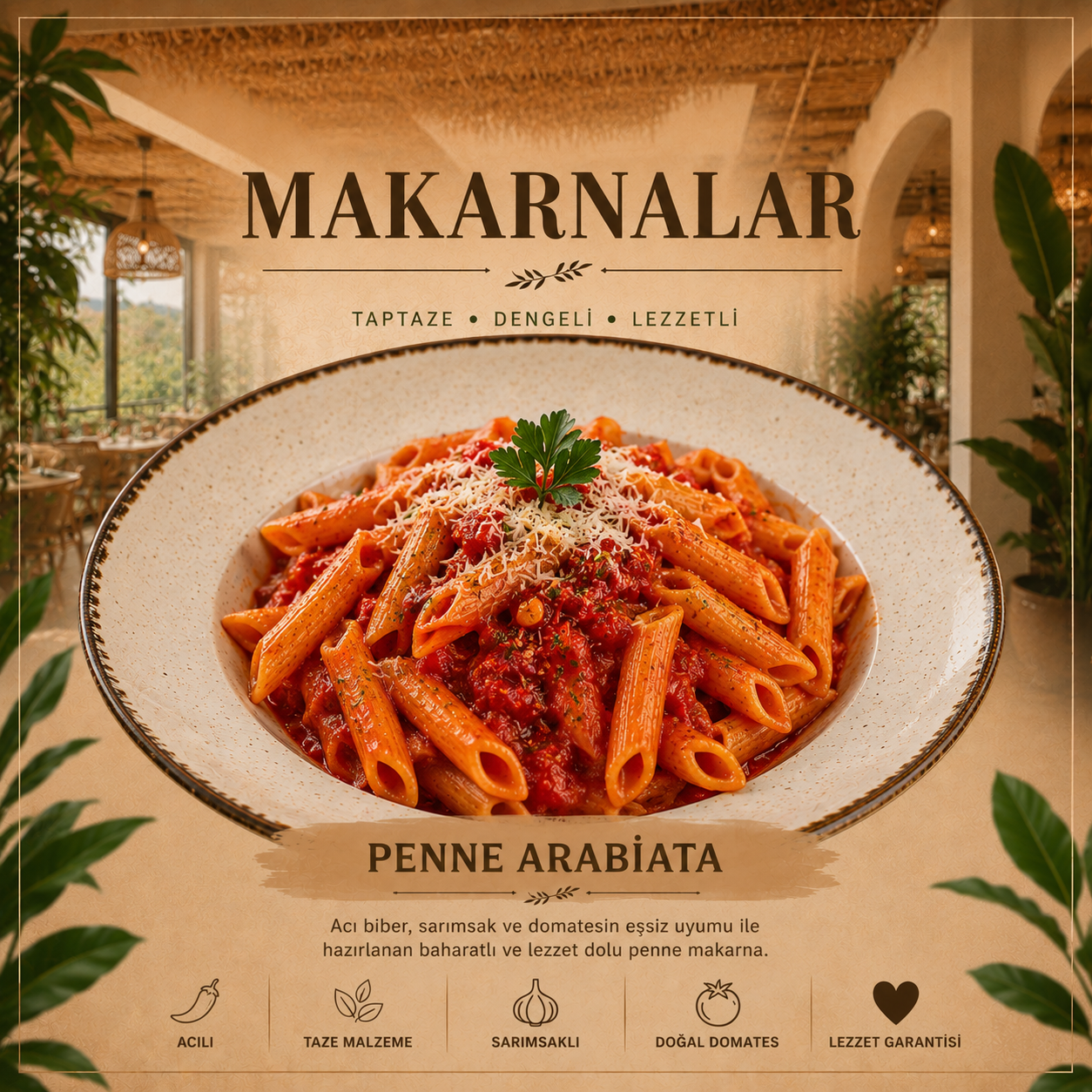 PENNE ARABİATA