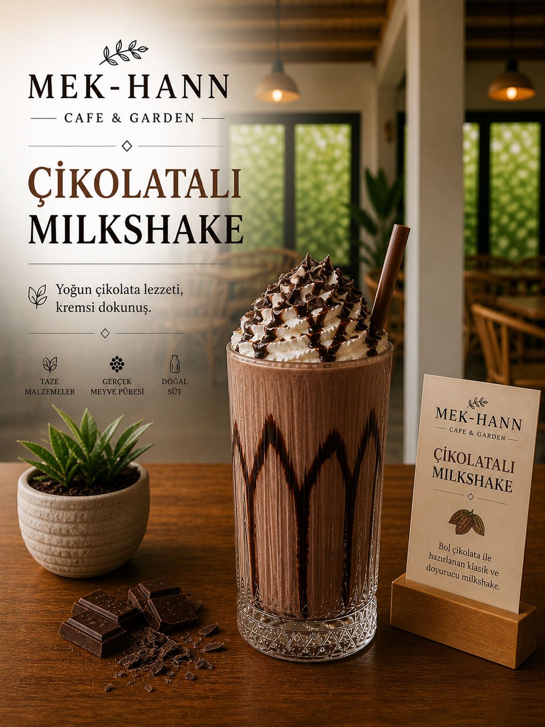 MİLKSHAKE ÇİKOLATA